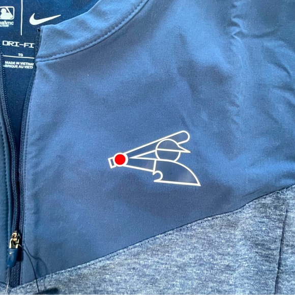 Nike Navy Authentic Collection Game Time Performance Long Sleeve - Picture 7 of 14